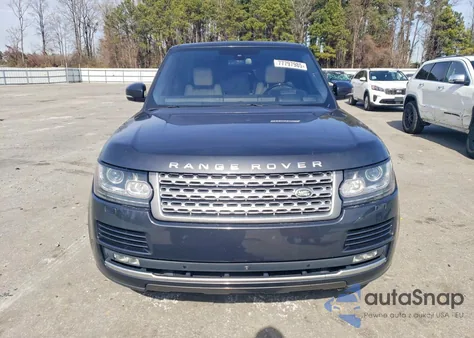 2016 Land Rover Range Rover Supercharged из США, поврежденный, VIN SALGS2EF5GA271778